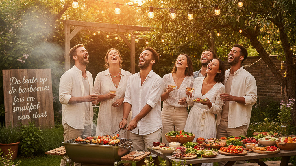 De lente op de barbecue: fris en smaakvol van start