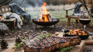 De magie van buiten koken in november