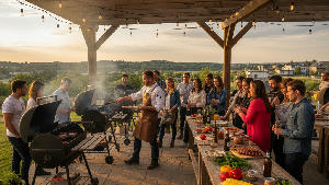 Een passend barbecue cadeau voor een housewarming