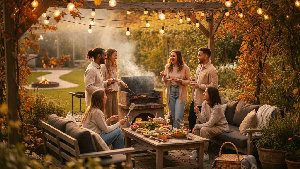 Je tuin klaar maken voor gezellige frisse barbecueavonden