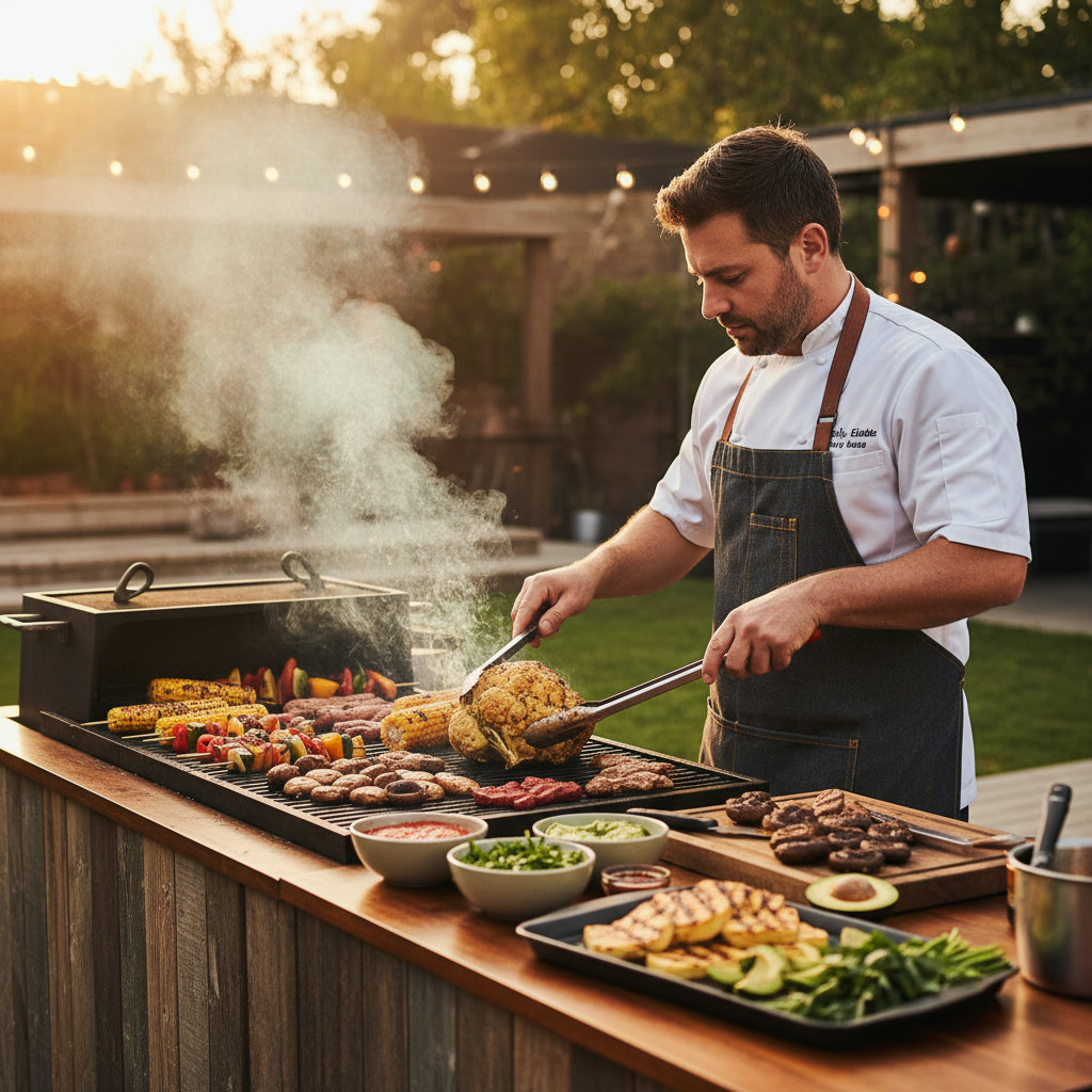 Vegetarisch barbecueën uitgelegd